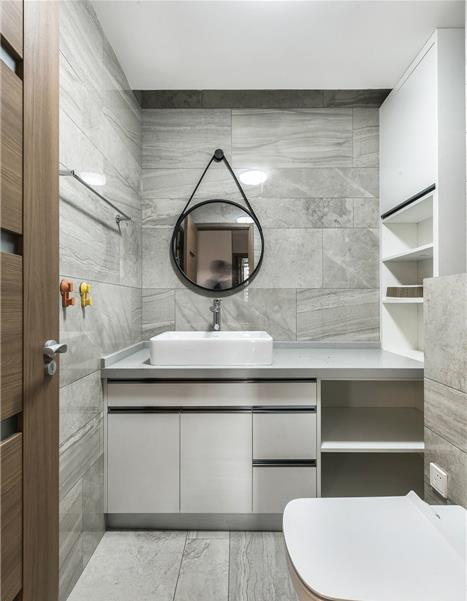 []13个卫生间洗手台设计实景图，拿去参考吧