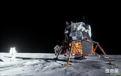 #登月#为何地球上能看到星空,登月照片中却看不到?看科学家怎么说