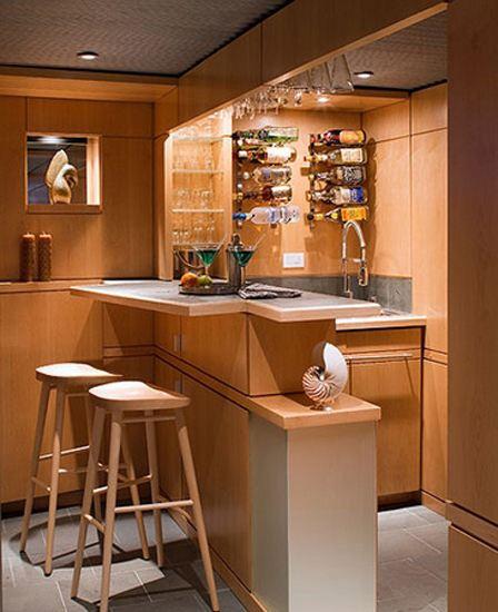 给家做个小吧台吧，其实很节省空间，又能增添浪漫情调！