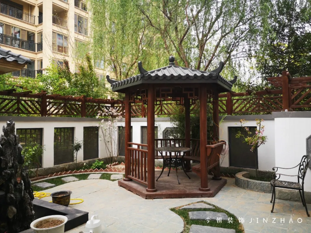 天山@【完工实拍】天山熙湖260平新中式风格，让设计与家完美结合！