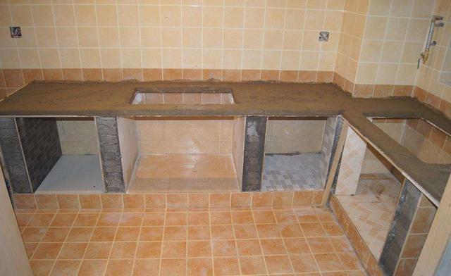 |你家橱柜还在用定制的？我家直接砖砌，耐用美观，还能省下一两万