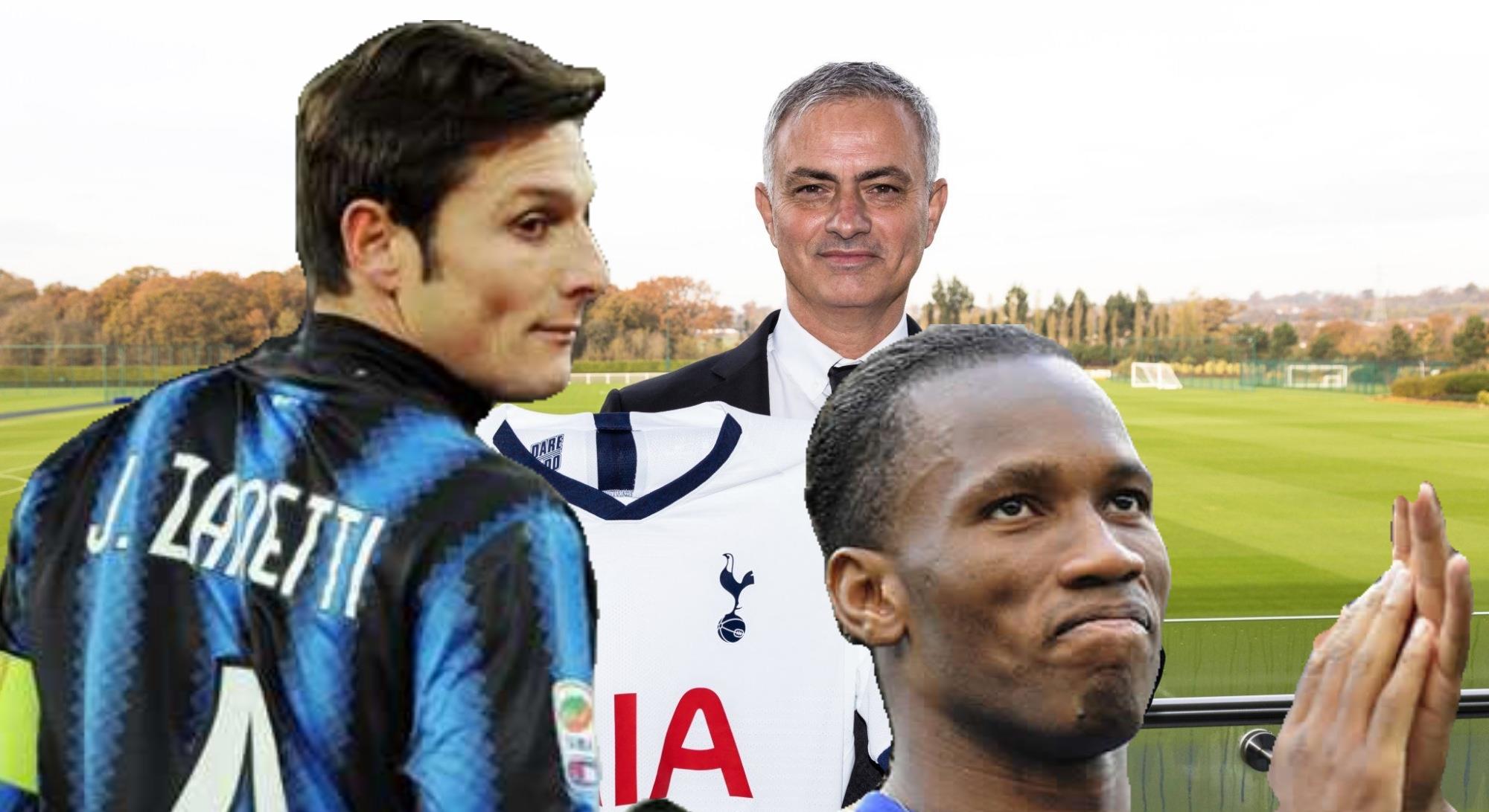 热刺|穆里尼奥为热刺造德罗巴、萨内蒂，热刺名宿被狂人传染之后真敢想