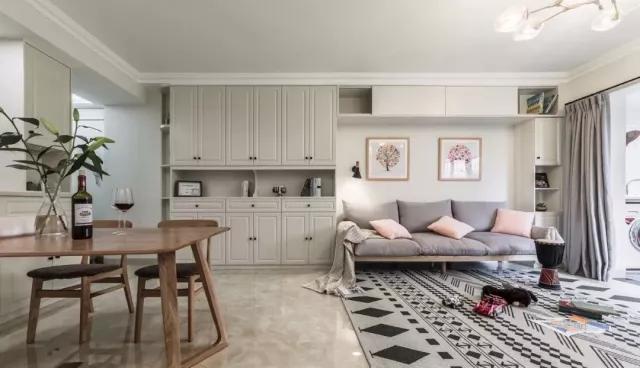 |瞅瞅人家92㎡的房子，把收纳柜都装墙上了，还不照样学起来！