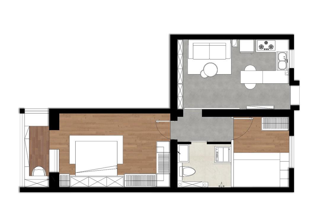 老年小妙招|看到他家60㎡的房子我酸了，颜值超高不说，而且收纳满分！有品味