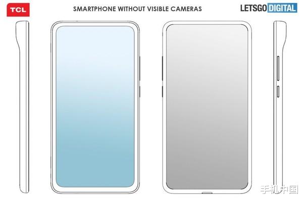 三星|TCL也搞屏下镜头手机！机身正面很美背面让人难接受