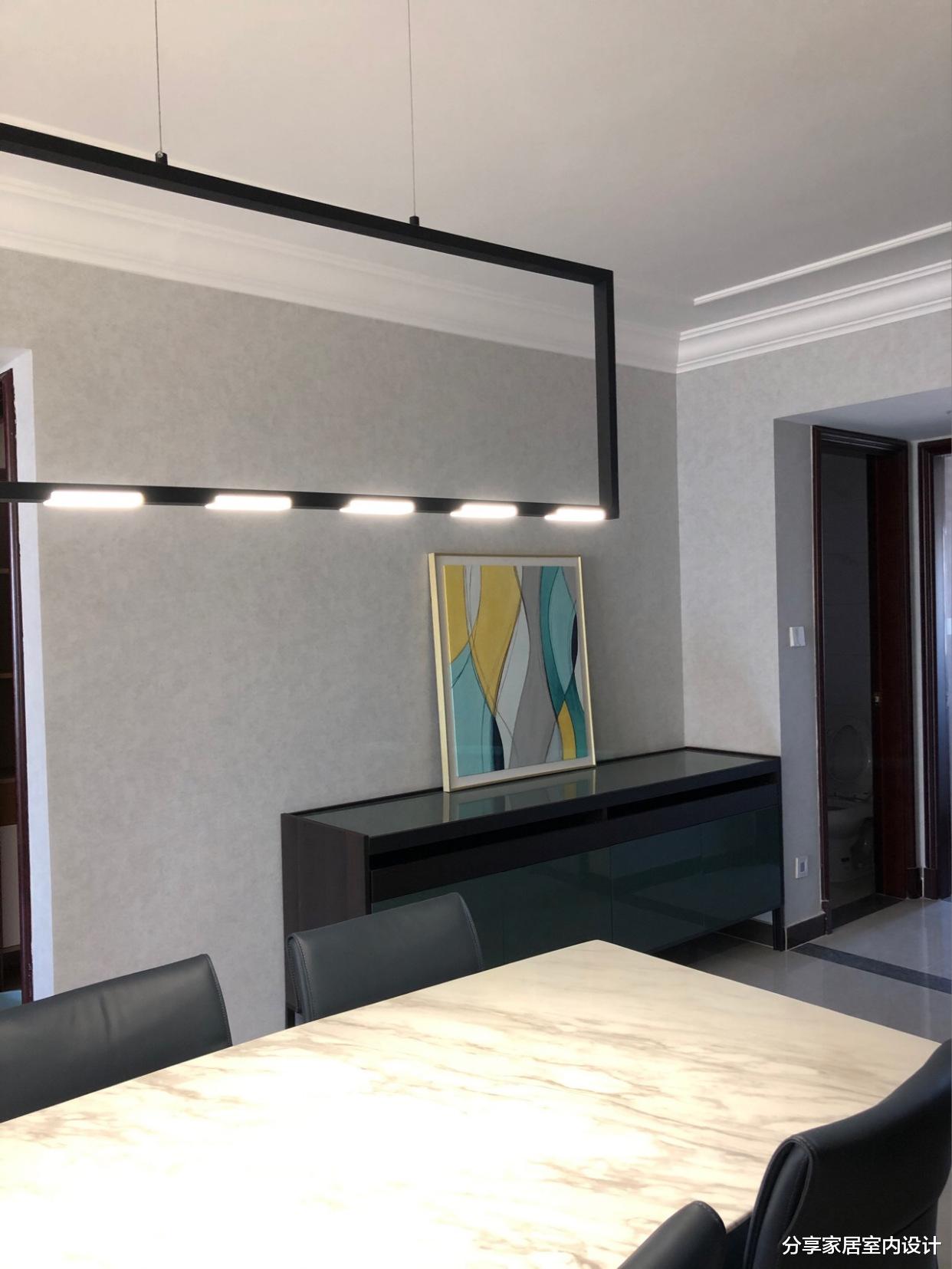 ##改造后的恒大精装房,第一次见就很喜欢,贴墙布很有档次,晒晒!