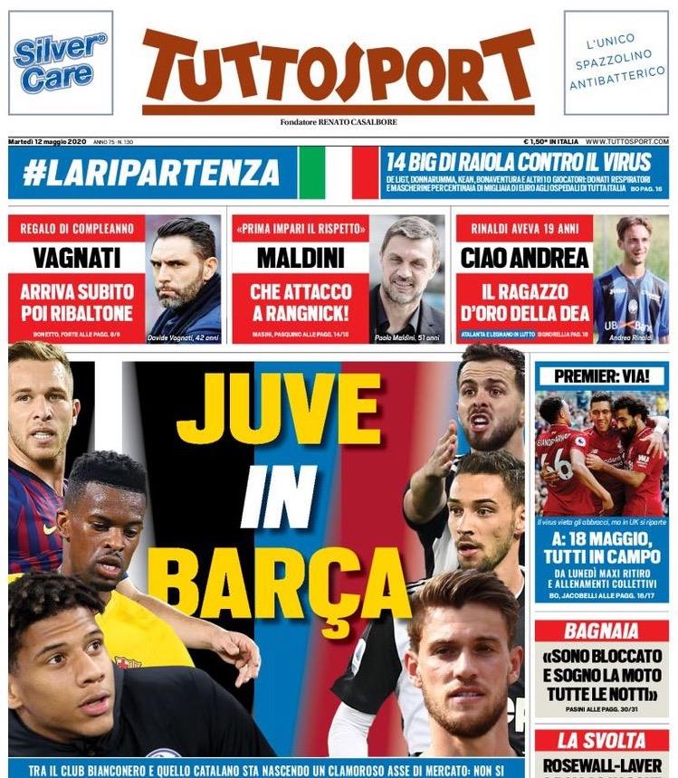 巴塞罗那@NBA式大交易？巴萨与尤文正在酝酿6人互换！阿图尔还是要成牺牲品