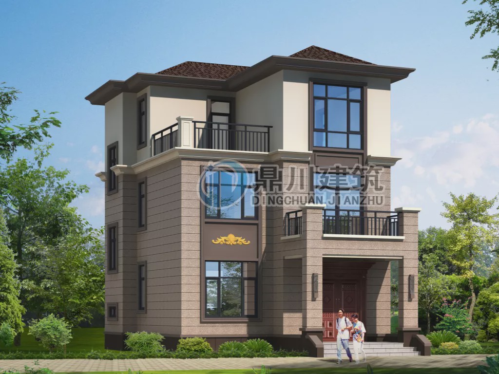 【】开间不足10米怎么建房？这8款农村别墅图纸，功能齐全，布局实用！