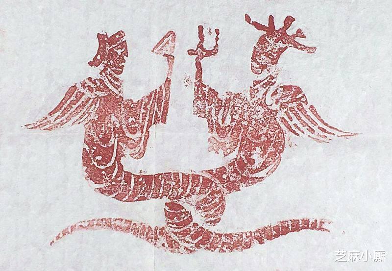 伏羲|与DNA相吻合的女娲伏羲交尾图，印度为什么也有？