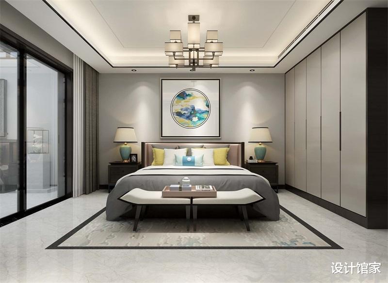 |上班族140平新中式风设计，简单优雅，独宠你一人的家