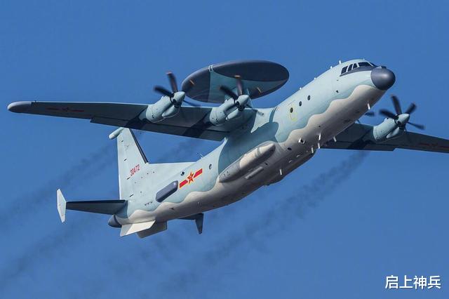 「预警机」空警500前出东海巡逻，探测范围囊括冲绳，日战机升空警告