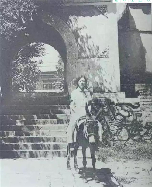 林徽因|民国罕见旧照:林徽因骑着毛驴兜风,图5的日本女子美的令人窒息