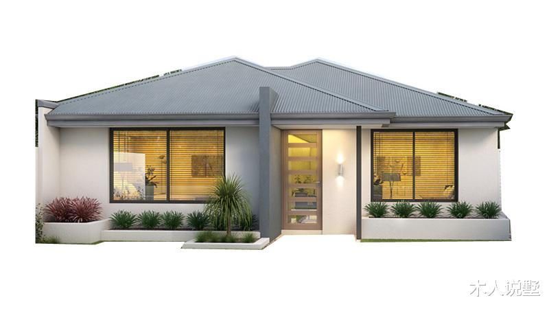 「」9.8×13.5米一层别墅，现代化风格超时尚，恐怕没几个人敢这么建