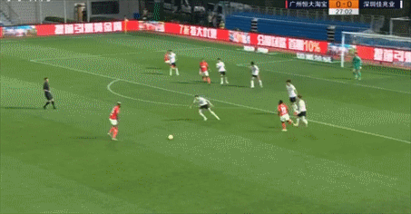 广州恒大|绝佳领奏！恒大28分钟踢出疯狂四重奏：3外援+助攻王围攻7人防线
