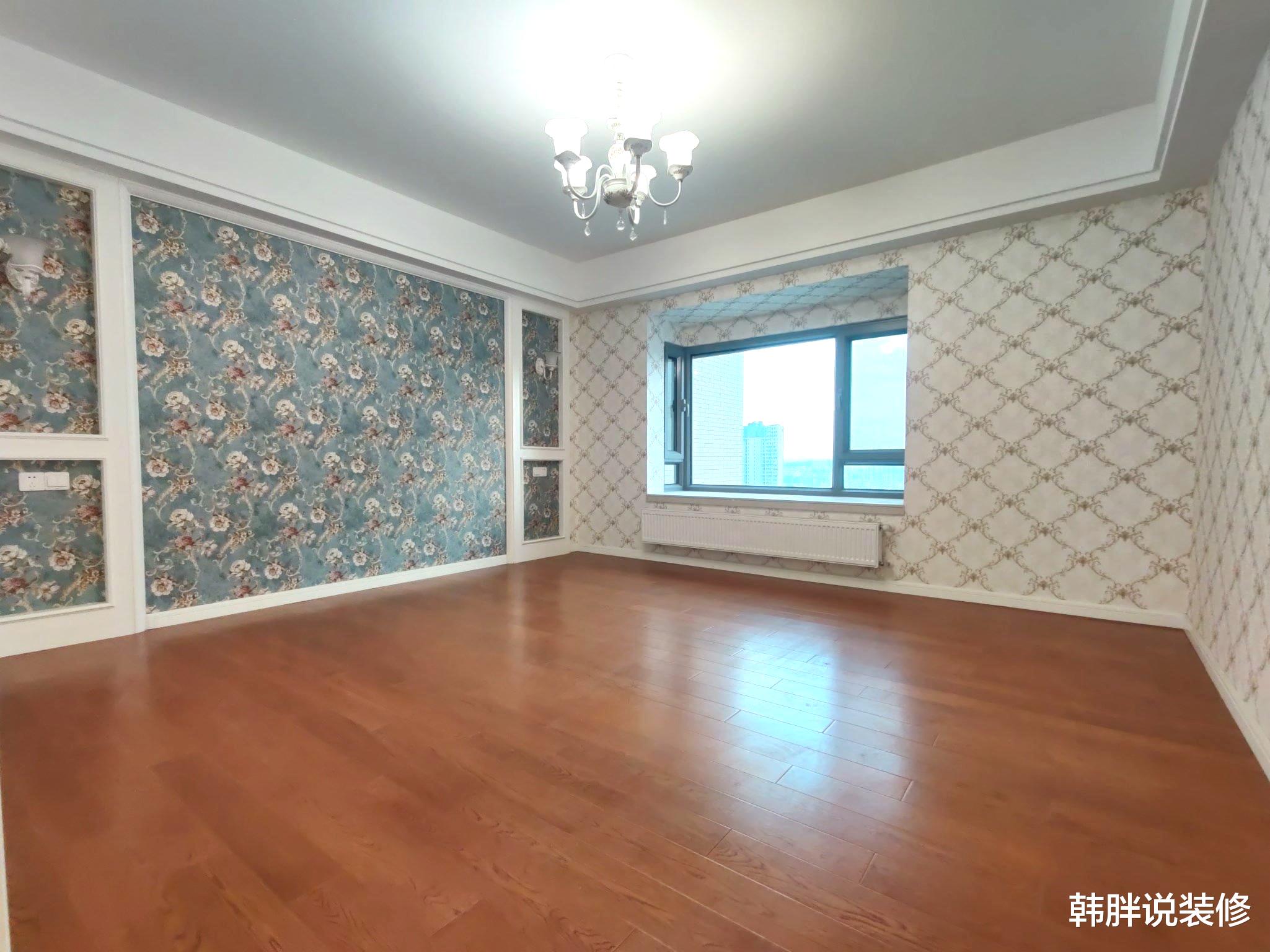 大门|140㎡硬装结束,逐渐有了家的样子,刚做完保洁就特别清新漂亮