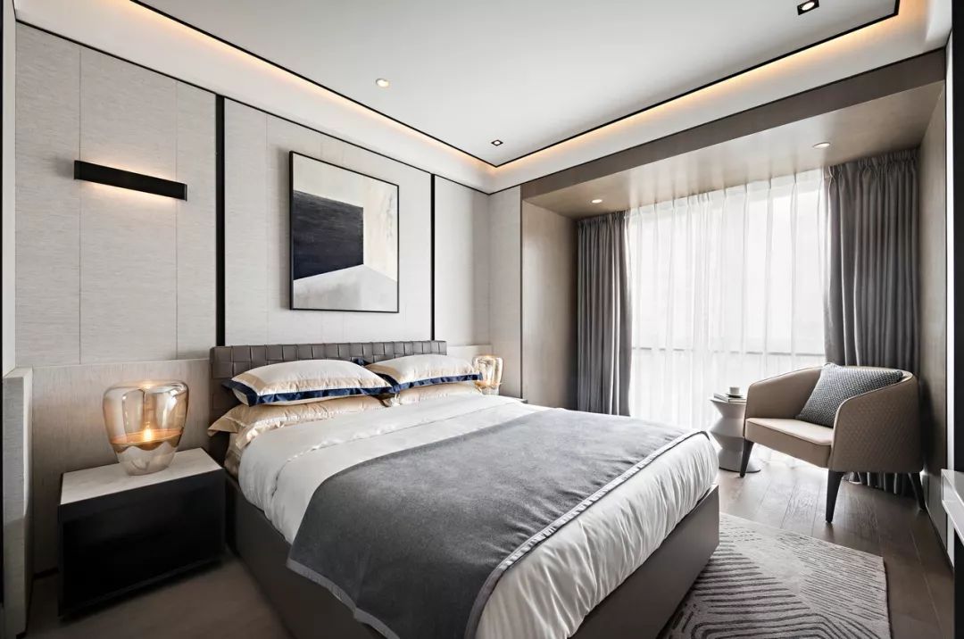 90㎡现代范小窝，有品质的小房子，华丽端庄又华丽！