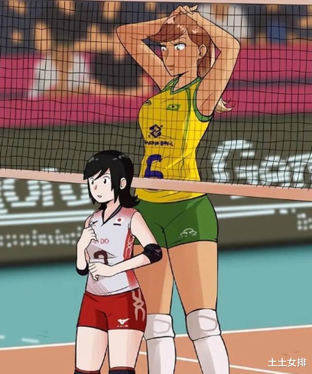 日本队▲一日本球迷漫画，却意外掀起中国女排苦涩记忆！1人靠发球被记住