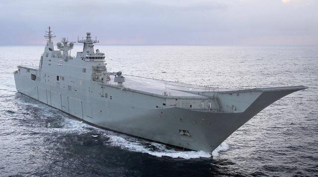 南海|解放军严阵以待:澳大利亚准航母刚进入南海,就遭中国战舰拦截