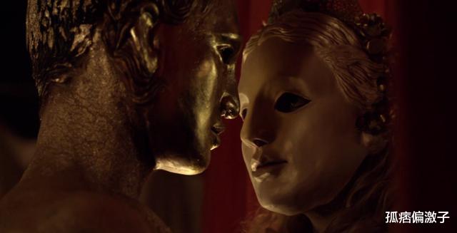 『斯巴达克斯』美剧巅峰《斯巴达克斯》第九集，带黄金面具的名场面