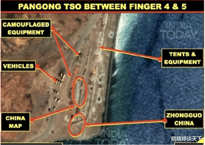 印度|卫星拍到班公湖震撼一面，印军指挥官怒不可遏，俄：差距实在悬殊