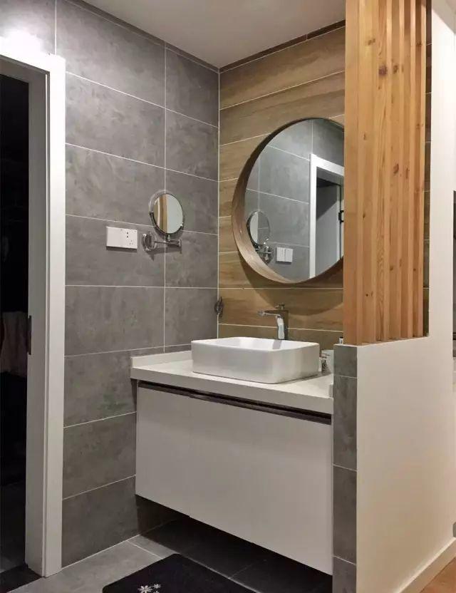 |卫生间干湿分离,洗手台挪出如何搭配隔断?这5种方式美观又实用!