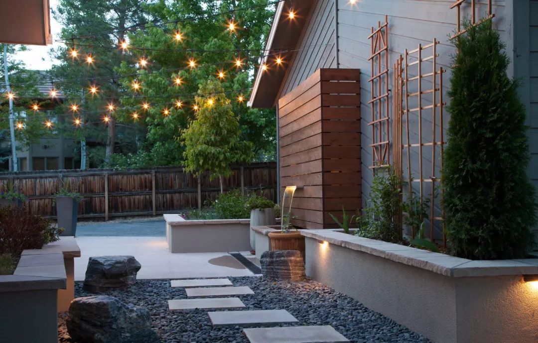 【】14个花园“院落设计”案例，惬意生活应该就是这个样子吧！