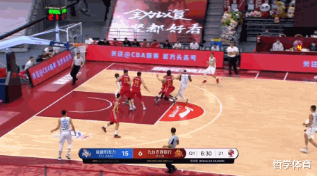 #福建男篮#代怀博7记三分球，吉林队末节逆转福建队，收获CBA复赛2连胜