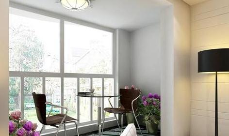 |头次见阳台不装推拉门装这个，看完想回家拆了重装