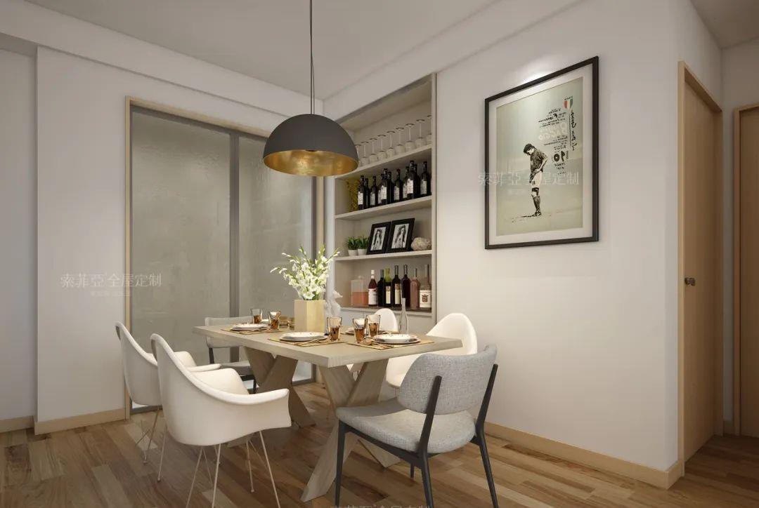 『』为什么要装餐边柜？因为餐桌真的太太太太乱了！