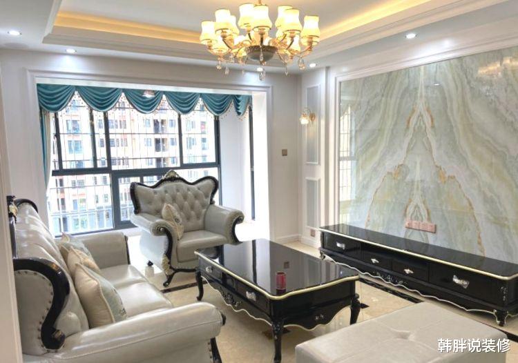 『』硬装砸了30万的新房，140㎡大三房，5米长的玄关走廊，谁见过？