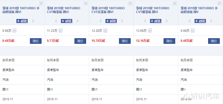 #大众途安#本田全新“省油王”，比卡罗拉高端，油耗4.9L+国六，9.98万起