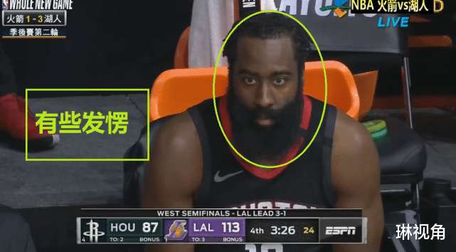 火箭队|湖人4-1淘汰火箭!赛后勒布朗走向对方替补席,和哈登拥抱,谁注意威少
