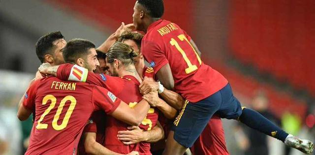 西班牙队|欧国联综述！西班牙6-0狂胜德国，法国4-2逆转，葡萄牙3-2绝杀