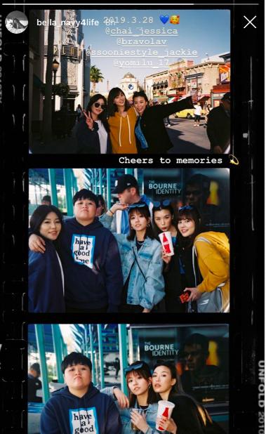 『张凯丽』高以翔女友晒大量情侣照,两人街头玩闹超甜蜜,配文让人伤感