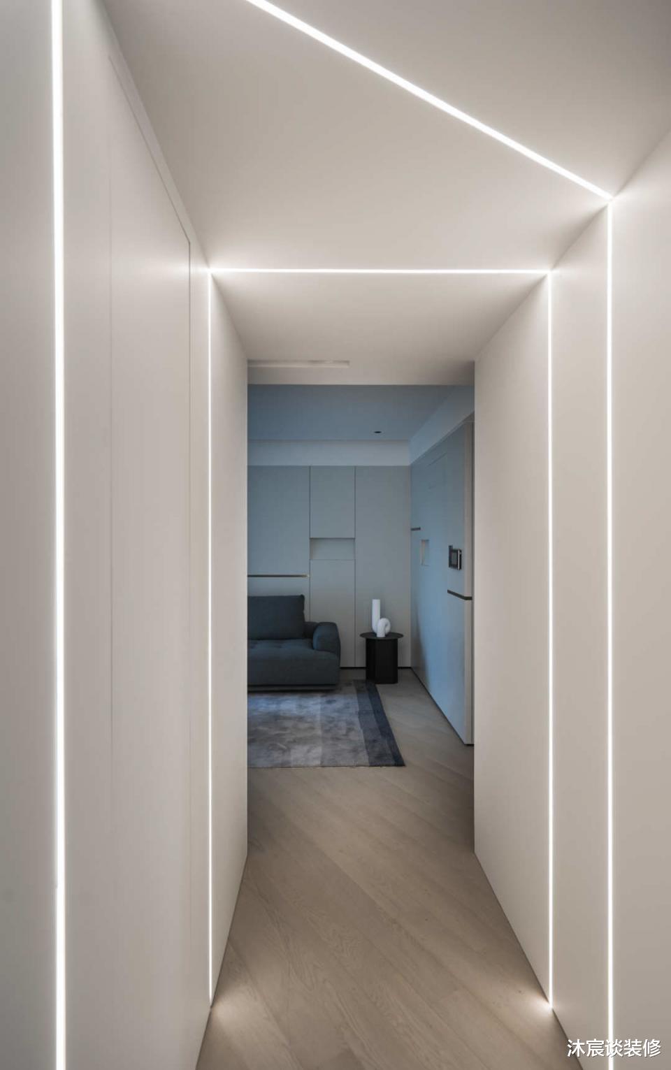 |一进她家，仿佛整个世界都安静下来，136㎡意式极简风格处处令人心动