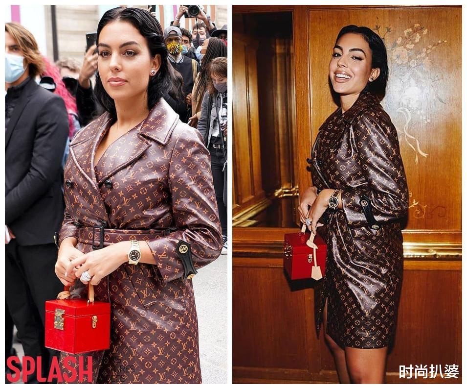 乔治娜|头排看秀，林允儿杨超越同框拼颜值！C罗妻子乔治娜满身logo像暴发户