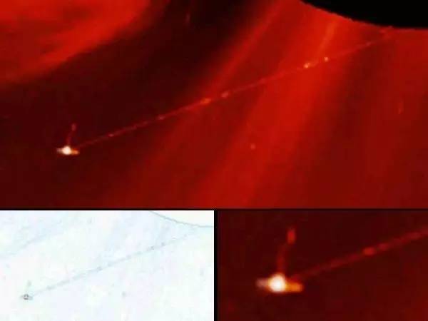 [NASA]NASA大量秘照，证明太阳可能是UFO进出的星门！