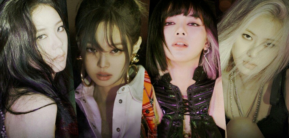 blackpink|blackpink新专主打歌海报公开，走病娇女孩风，队内CP已自动分好