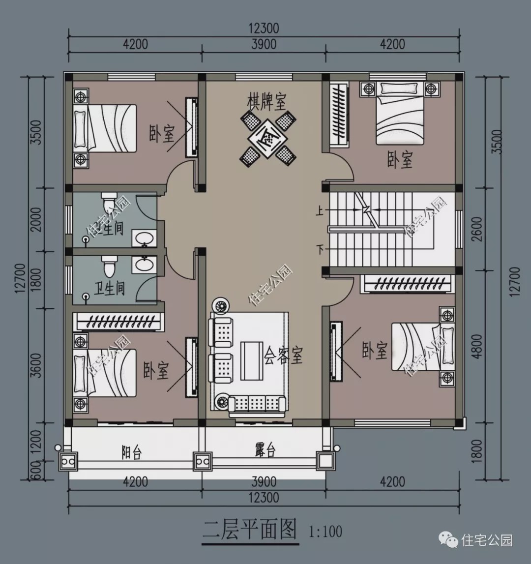 ：精选10套3层农村别墅户型图，哪套适合你家修建？