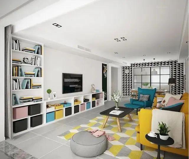 「」定制电视柜，漂亮又实用超级最适合你的家