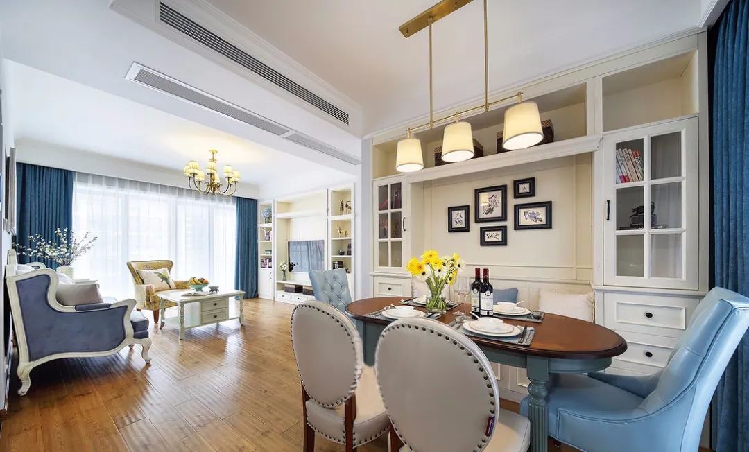 []145㎡优雅美式风，百看不厌的经典设计，大气又有质感！