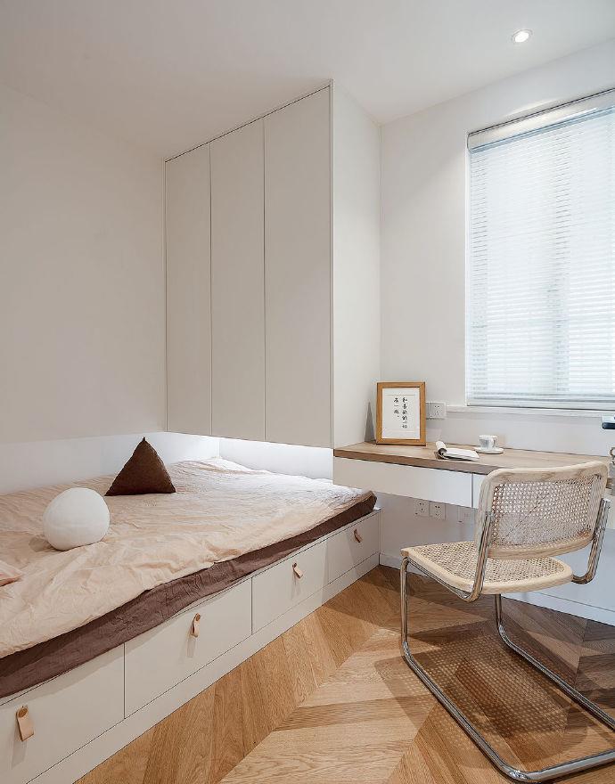 |65平异形空间北欧风，设计太带感了，一分一毫都没浪费！