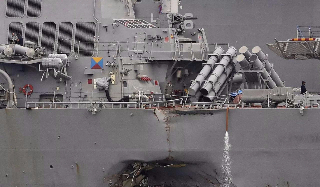 日本|美日海军在中国近海撞船，47名美海军伤亡，双方各执一词对簿公堂