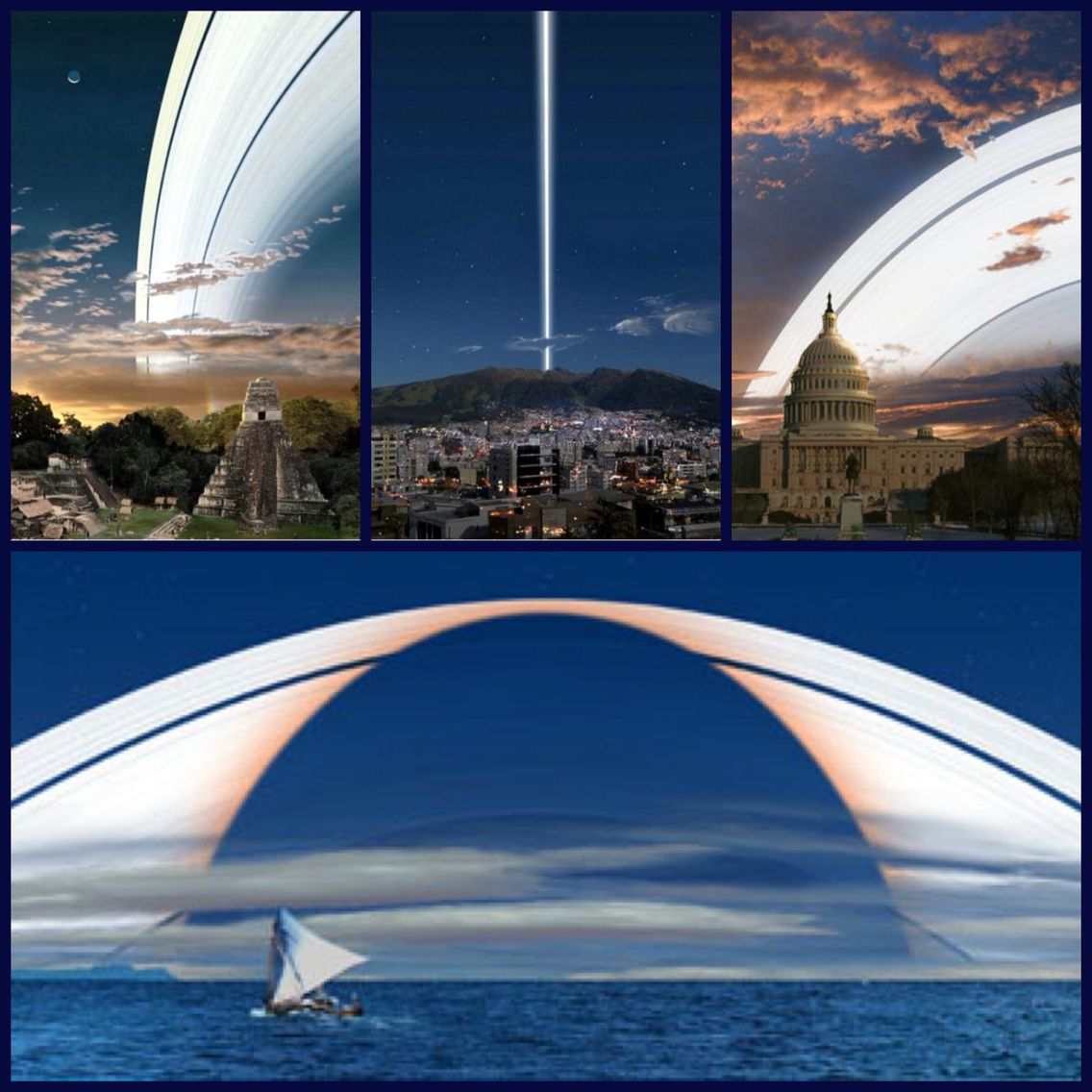 土星|如果地球有环的话会发生些什么？