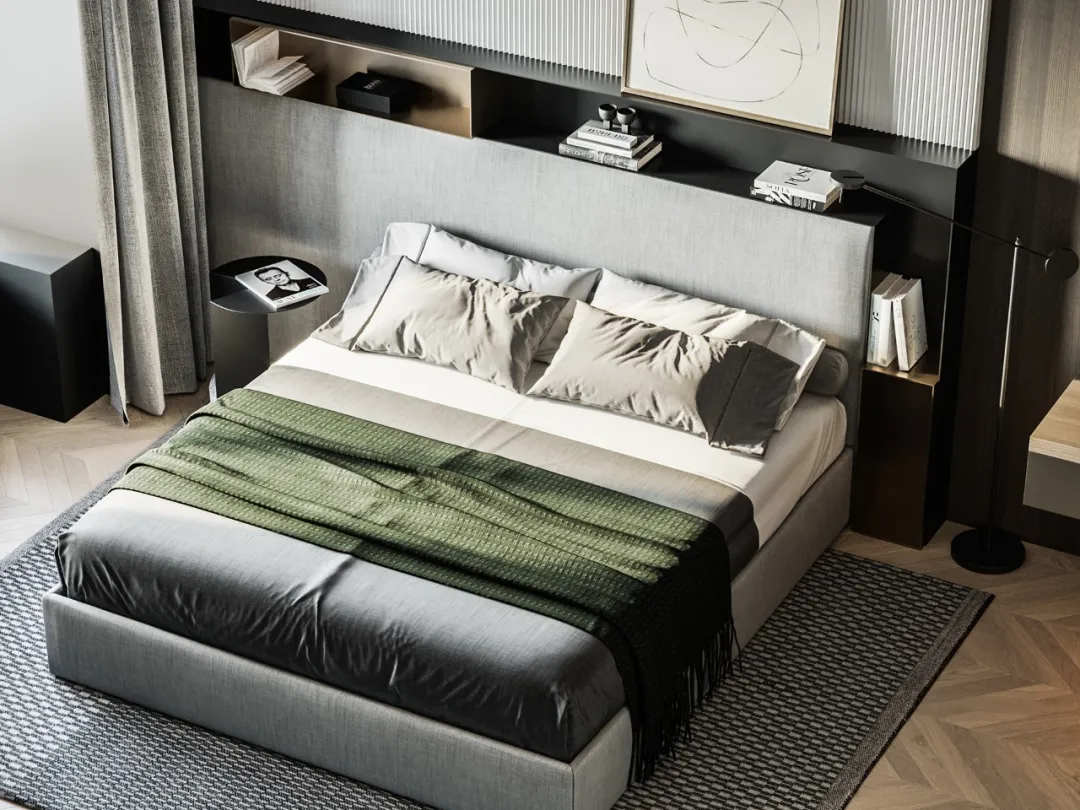 「」113㎡实用大两居，轻奢简致！