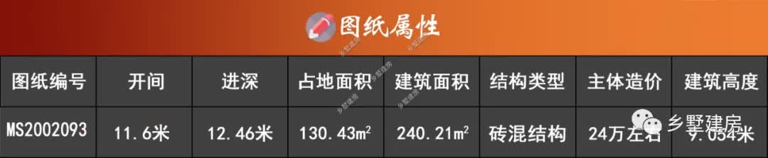 |11×12米的农村小洋楼，挑空客厅大露台，造就不一样的美感