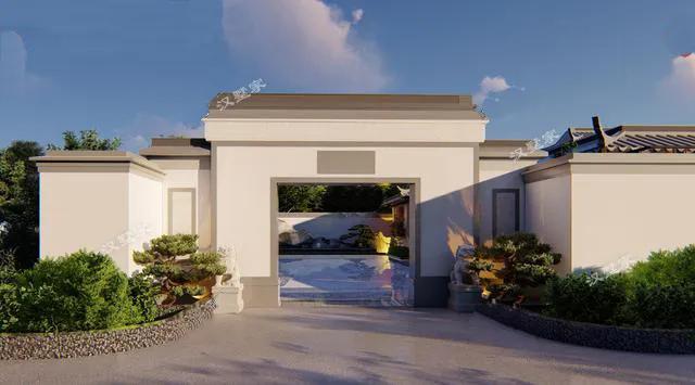 |24张图赏黄石徐总奢华中式庭院别墅,室内装修绝了