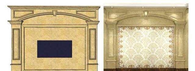 ▲婆婆亲手打造的电视墙,刚开始质疑,看到效果我差点哭出声!