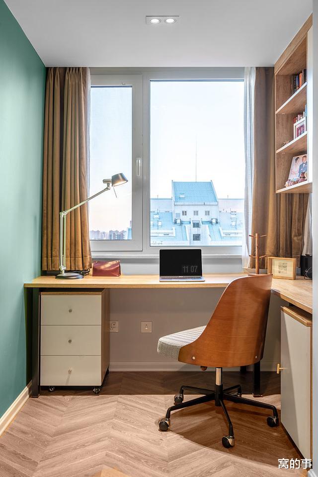 榻榻米|北京夫妻晒出64㎡婚房，中西厨分区，榻榻米阳台，全屋太有格调了