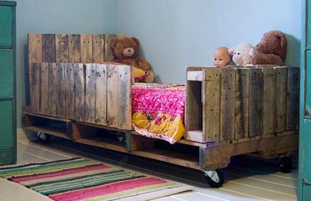 随手在仓库捡的木托盘，简单改造一下，10件家具不用买了！太实用